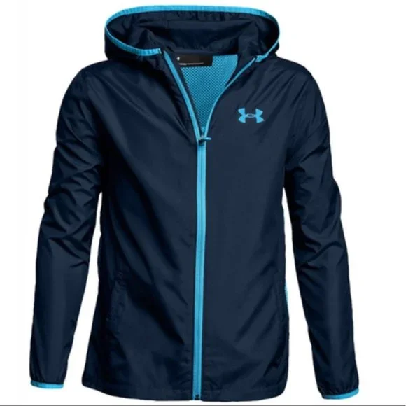 Under Armour Boys YLG Sackpack Hooded Jacket - Picture 1 of 15